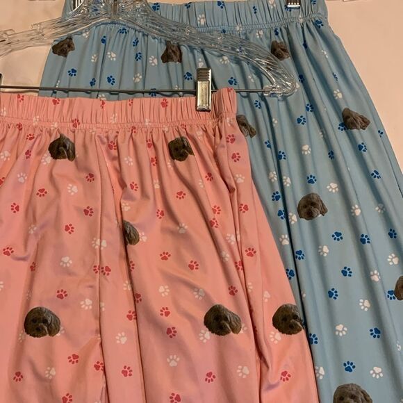 Pajama pants BUNDLE Size Medium. Very stretchy & silky feel. NWOT (TWO pair) - Picture 2 of 8